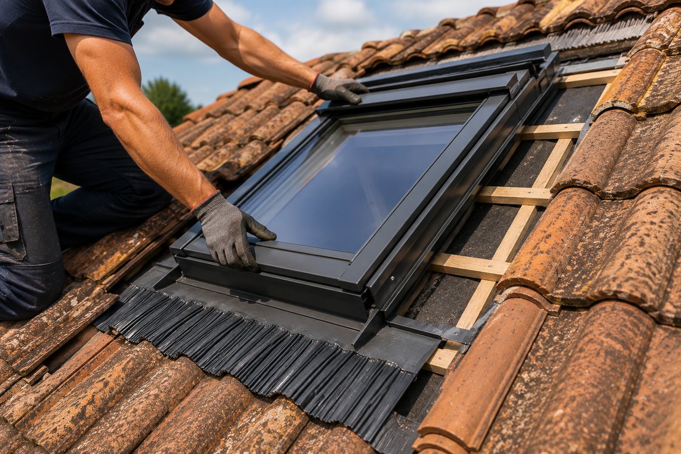 Installation et remplacement de Velux — Entreprise R. Evan, couvreur à Lavaveix-les-Mines